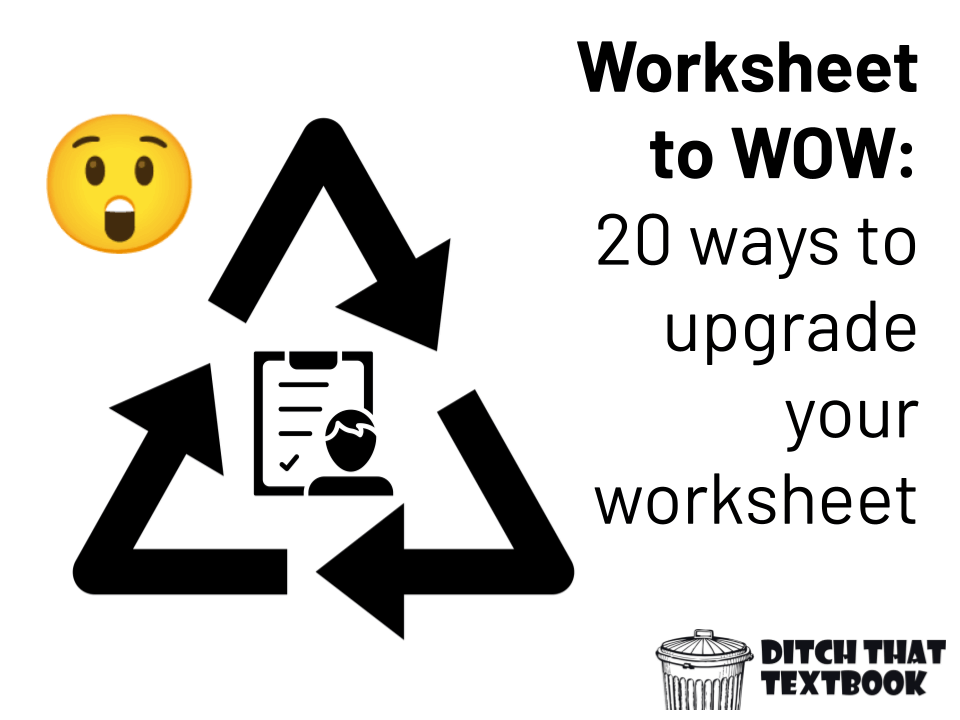 worksheet to wow 20 ways to upgrade your worksheet (1)