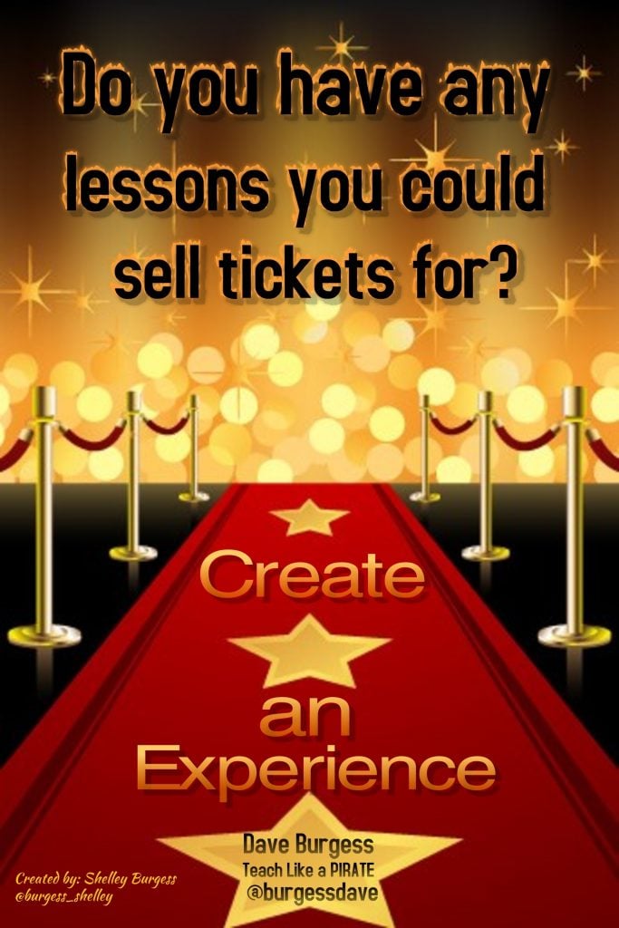 Lessons you could sell tickets for