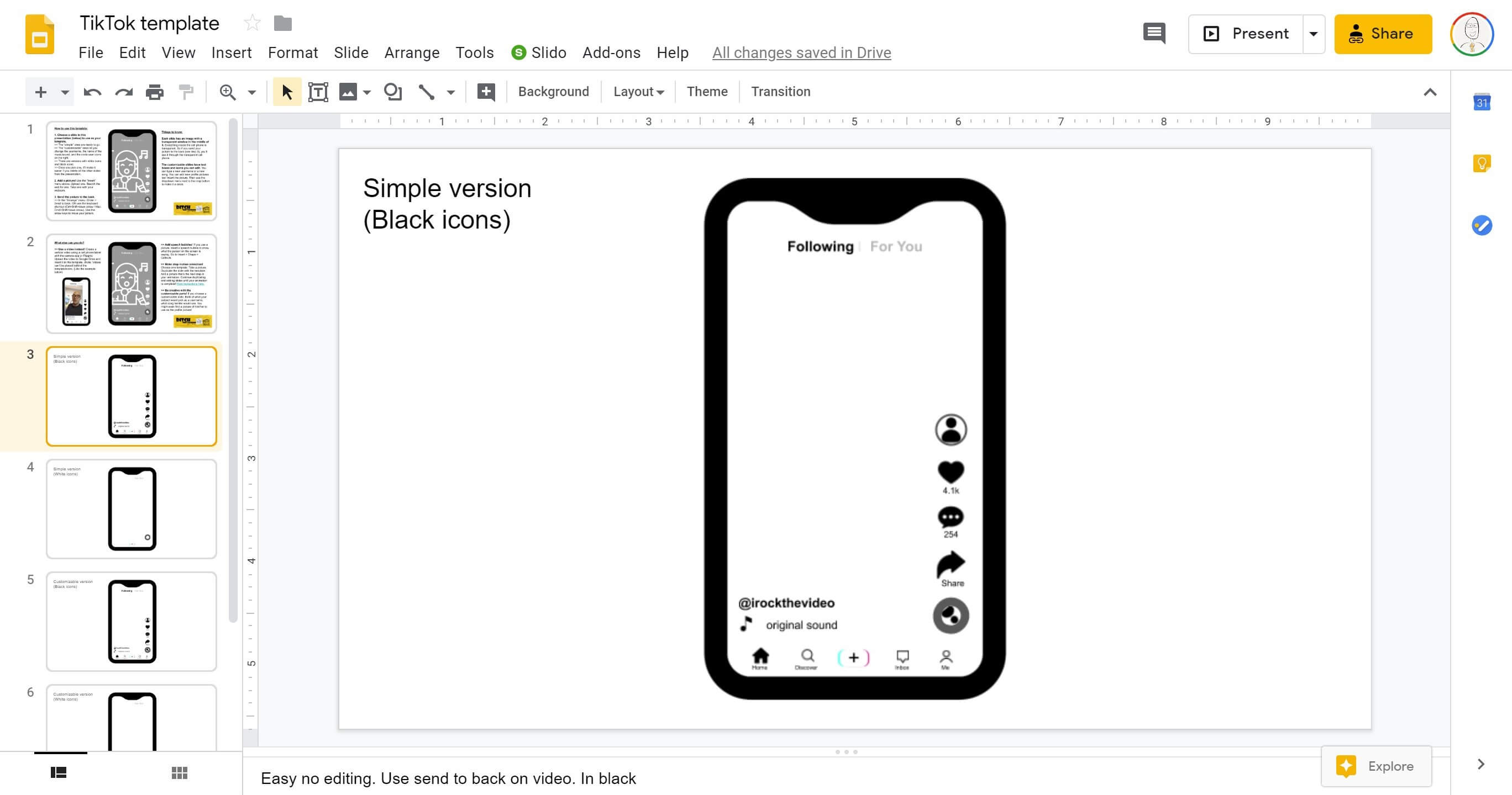 how to make a transparent profile picture on tiktok