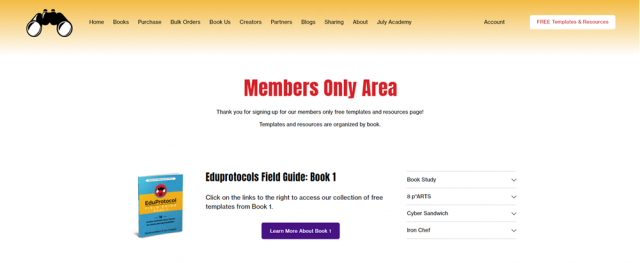 An example EduProtocols unit that supports UDL, SEL - Ditch That Textbook