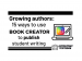 Growing authors: 15 ways to use Book Creator to publish student writing ...