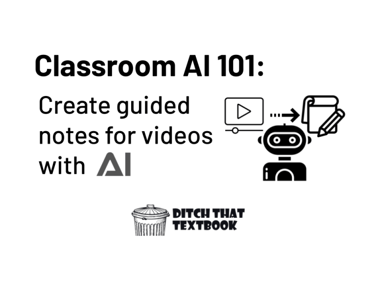 How to Generate Guided Notes for Videos with AI